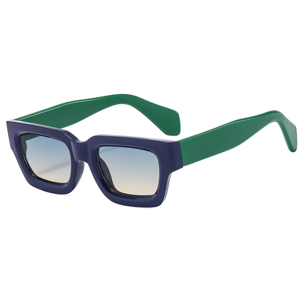 Gafas de sol de PC cuadrado de marco pequeño al por mayor